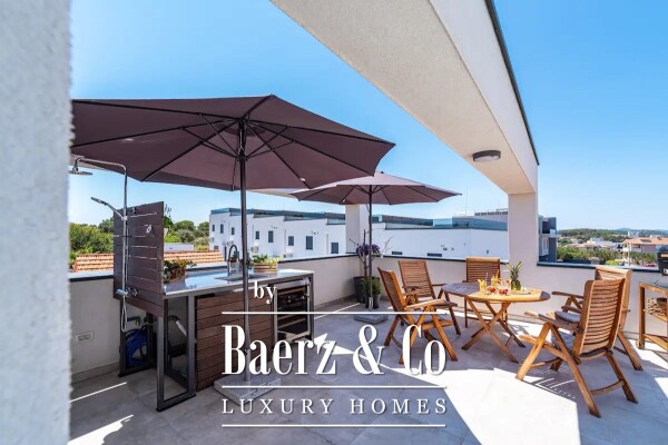 photo 9 Čiovo, a modern newly built house with a roof terrace