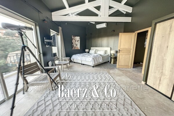 photo 19 villa on large plot with open view and sea view, completely