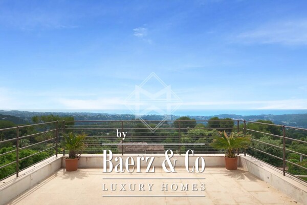 photo 8 SAINT-PAUL-DE-VENCE - Splendid Neo-Provençal Villa with panoramic sea view