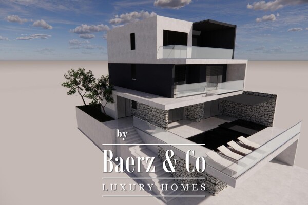 photo 2 Jesenice, modern house with pool and stunning sea view, under construction