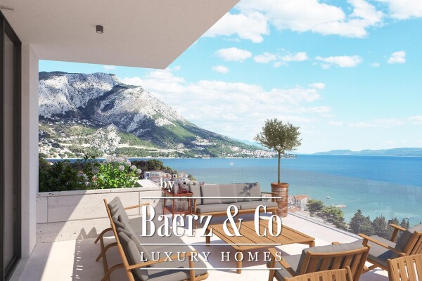 photo 19 Duće, new construction, luxurious apartment with pool and open sea view S1