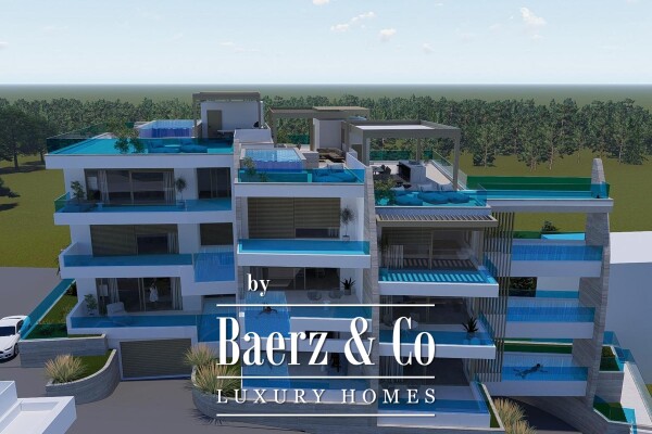 photo 1 Grebaštica, luxury penthouse with a pool and a sea view, first row to the sea, 110,54 m²