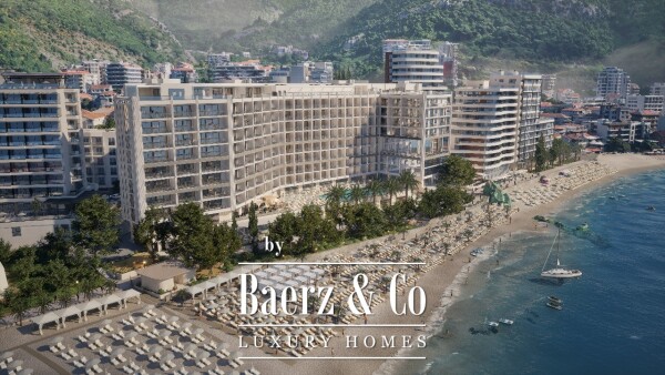 photo 1 Beachfront Apartment for Investment with a Sea View in a 5* Hotel on Budva Riviera