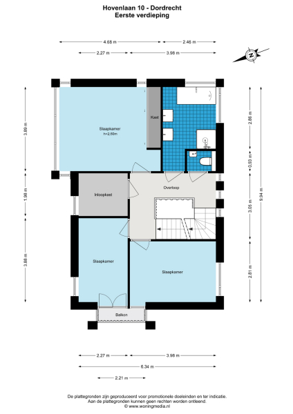 Floor Plan 3 - Hovenlaan 10