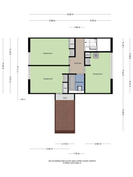 Floor Plan 3 - Hyacintenlaan 9