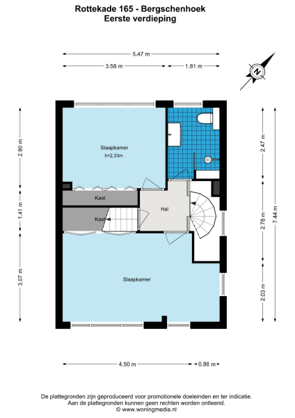 Floor Plan 2 - Rottekade 165
