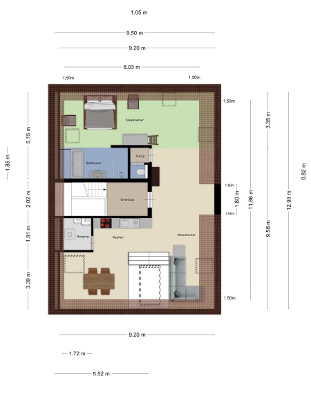 Floor Plan 4 - Kerkstraat 57