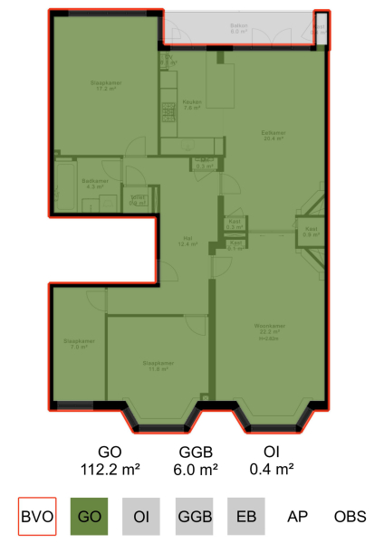 Floor Plan 3 - Parnassusweg 21 2