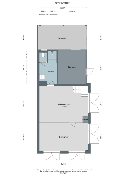 Floor Plan 3 - Waaldijk 101