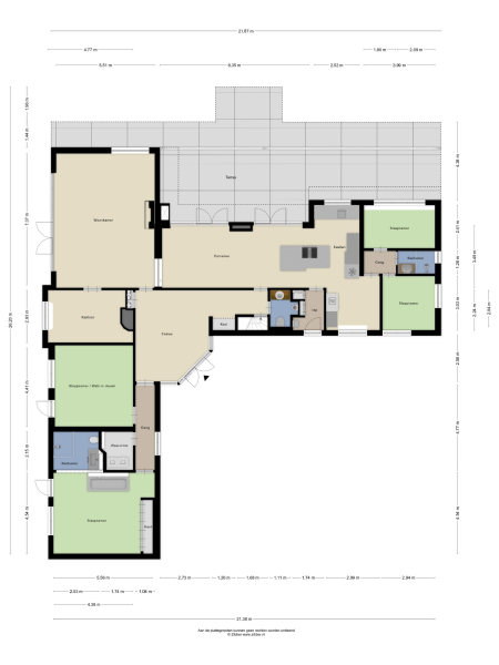 Floor Plan 2 - Achttienhontpad 4