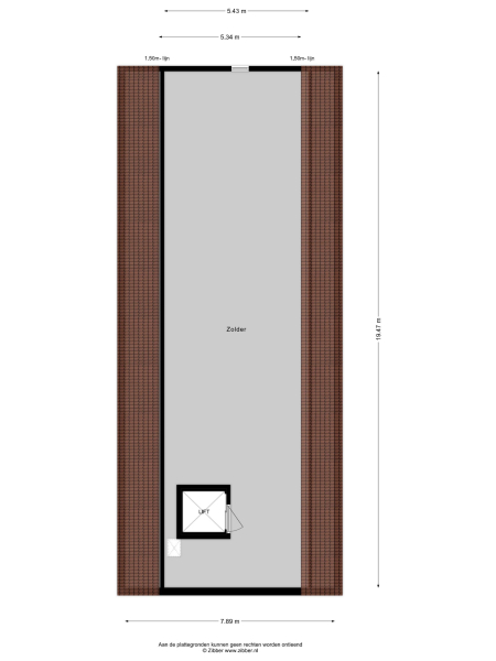 Floor Plan 3 - Pelsestraat 13