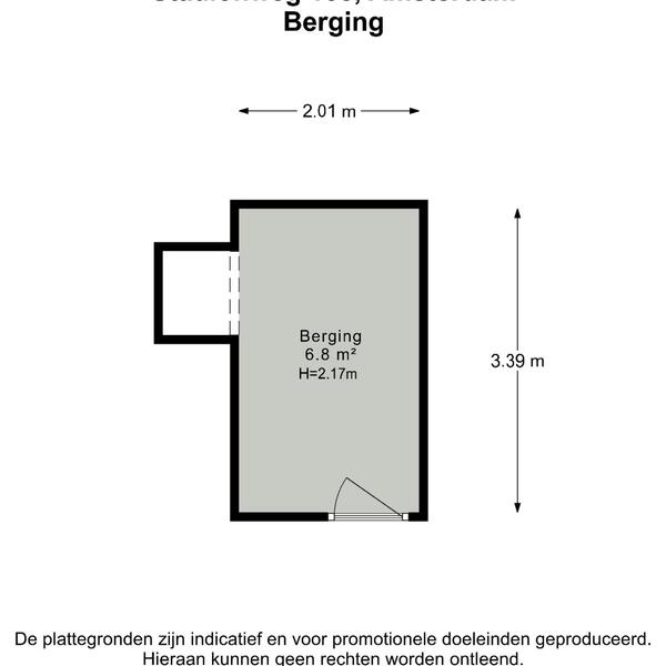 Floor Plan 2 - Stadionweg 158