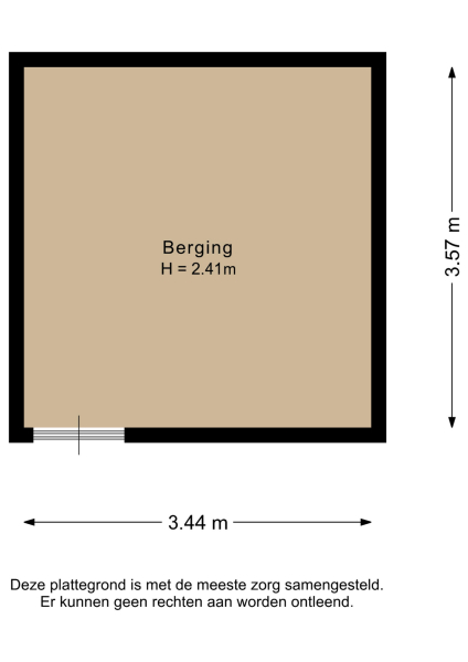 Floor Plan 4 - Zwolsestraat 11 B