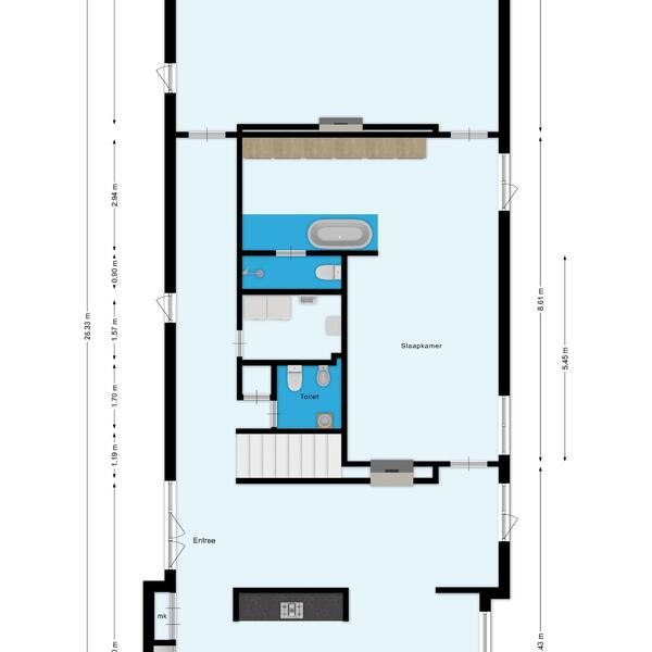 Floor Plan 1 - Botsholsedwarsweg 3