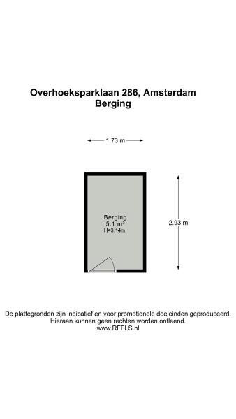 Floor Plan 3 - Overhoeksparklaan 286