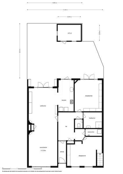 Floor Plan 1 - Cliostraat 30