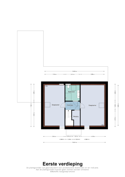 Floor Plan 2 - Villa Bethulaweg 14